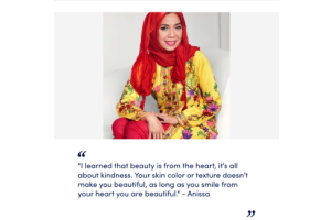 dove advertorial story telling testimonial 2